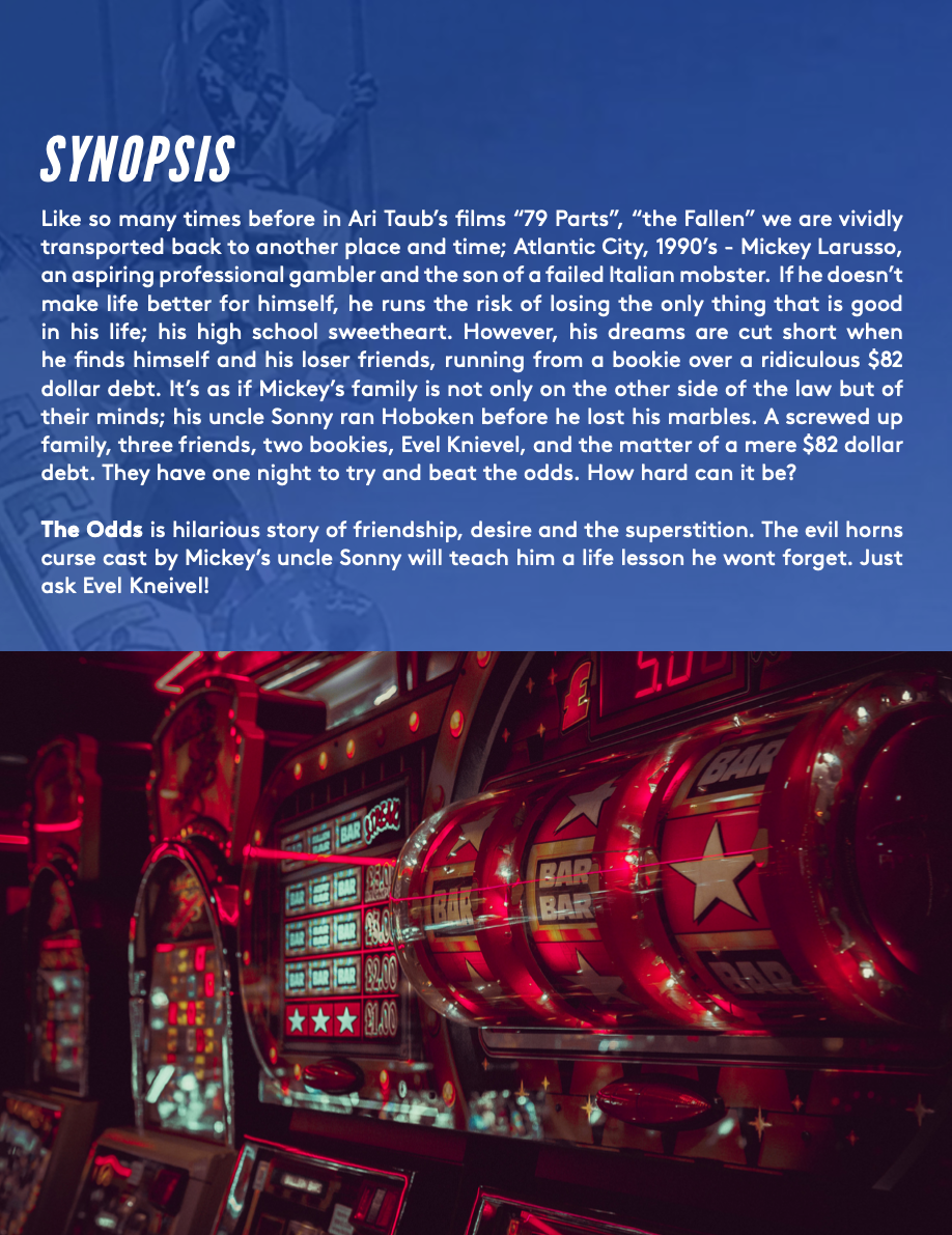 Slot machines glowing red in a casino — The Odds